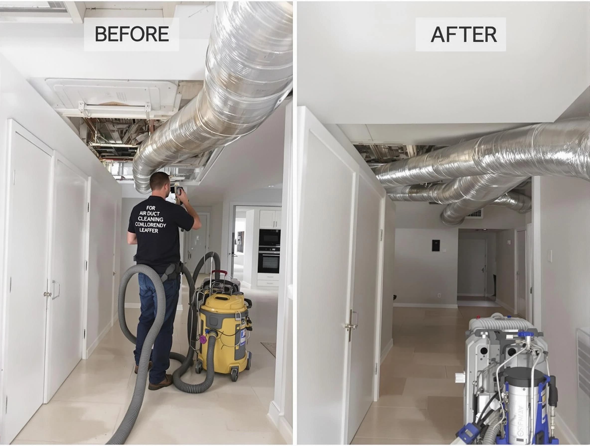 West View Air Duct Cleaning professional performing thorough air duct cleaning in West View
