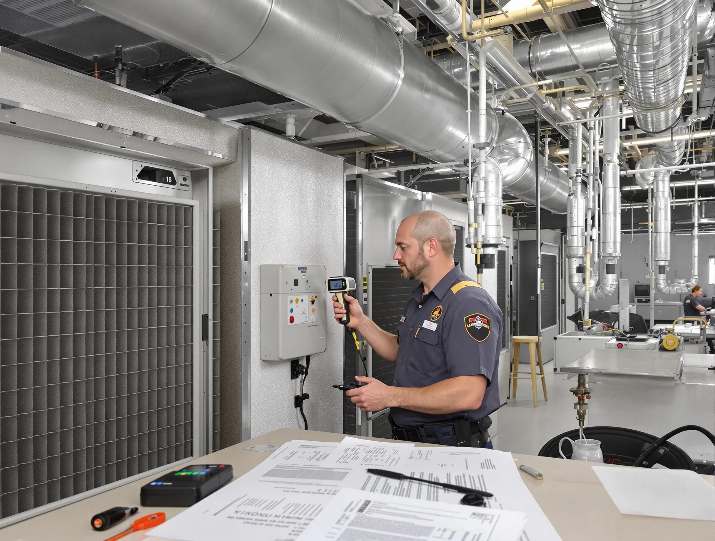 Professional filter system inspection by West View Air Duct Cleaning in West View