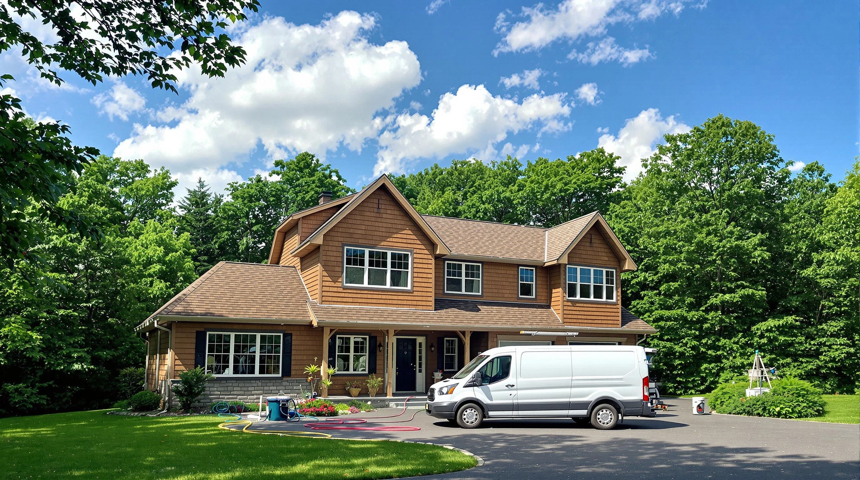 West View Air Duct Cleaning air duct cleaning crew working in Bellevue, PA