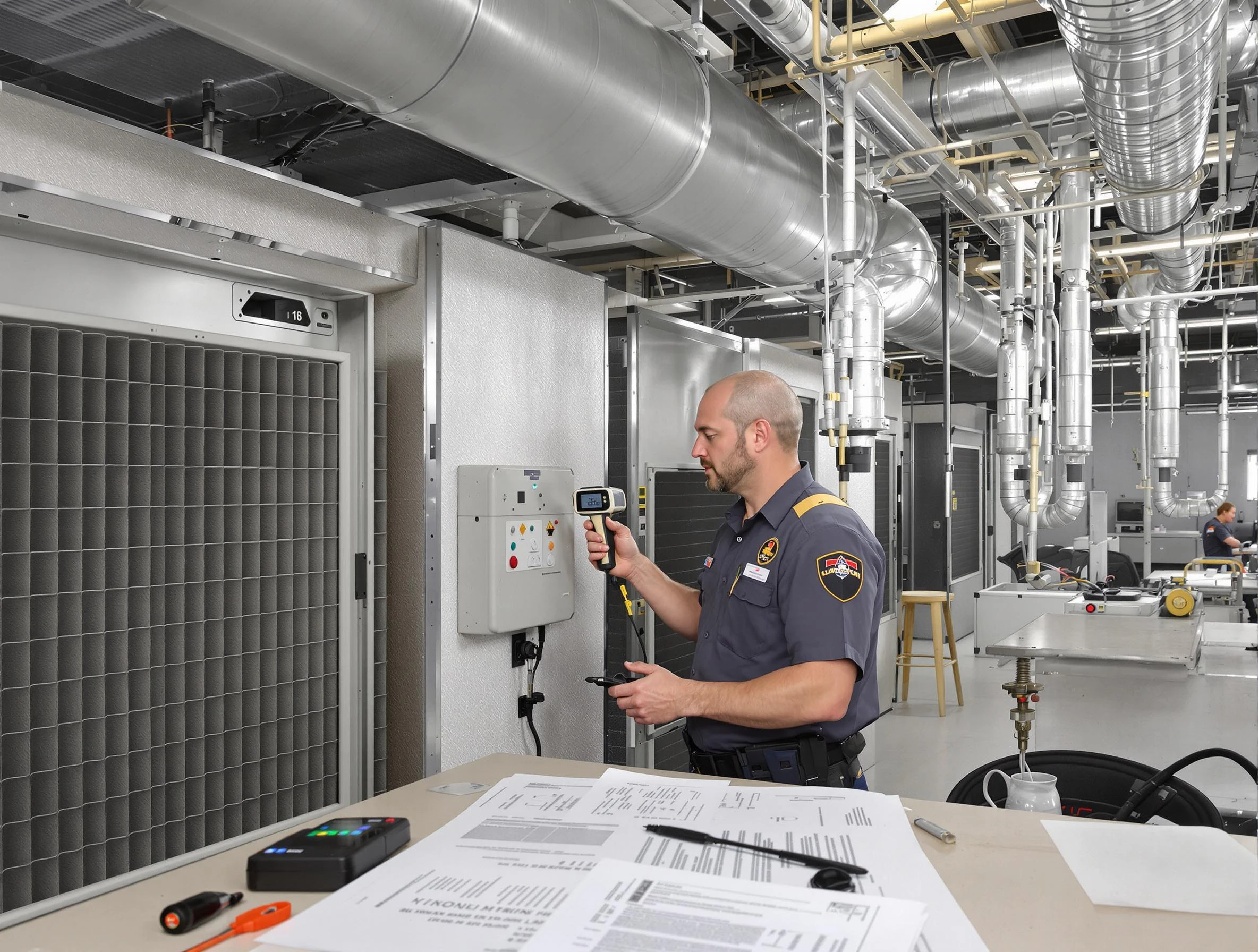 Professional filter system inspection by West View Air Duct Cleaning in West View